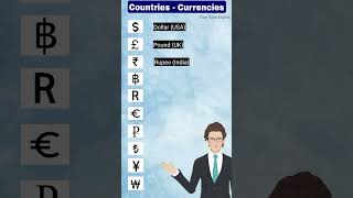 Currency  Diffrent currencies of the world gk world currency english shortsfeed ytshorts [upl. by Ashia]