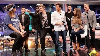 El Hormiguero 30  Momento fan con los Backstreet Boys [upl. by Nihahs762]