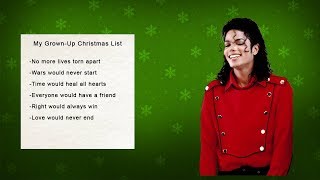 Michael Jacksons GrownUp Christmas List [upl. by Westlund810]