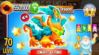 Dragon City Geckobolt Dragon plus all Gecko Temple Island  Completed 2024 😱 [upl. by Sukramal]