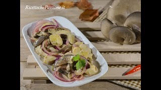 Funghi marinati con cipolla  Ricette che Passione [upl. by Franny]