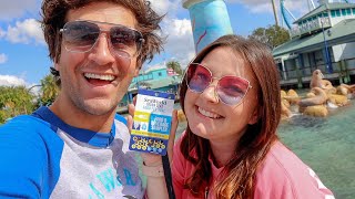 Our First Trip To The 2023 Seven Seas Food Festival At SeaWorld [upl. by Grochow795]