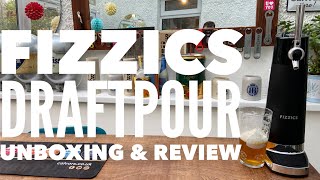 Fizzics DraftPour Beer Machine Unboxing amp Review [upl. by Wolpert]