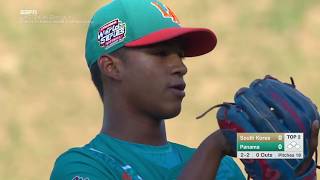 LLBWS 2016  Game 23  AP vs LA Seoul South Korea vs Aguadulce Panama  LLWS16 [upl. by Hcib221]