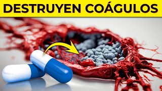 💊6 Vitaminas que DISUELVEN los COÁGULOS en la Sangre [upl. by Ailegnave703]