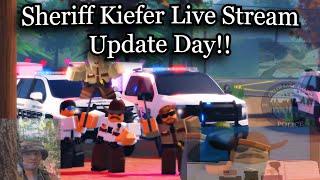 Sheriff Kiefer Live Stream ERLC Update [upl. by Shandra896]