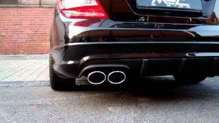 MEC Design W204 C320 Exhaust  Sound Version quotEarthquakequot [upl. by Yance]