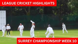 Surrey Championship Highlights  Div 2  Worcester Park 2nd XI vs Cheam 2nd XI  CAN WE BLOCK OUT [upl. by Abott]