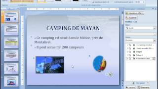 Powerpoint  Animer une diapositive [upl. by Gawain197]