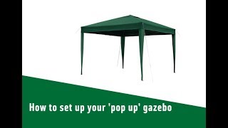 How to set up your pop up gazebo [upl. by Yssor]