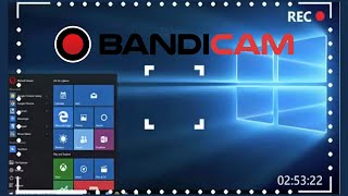 How to Record Desktop Screen with Bandicam FREE SCREEN RECORDER [upl. by Yldarb]