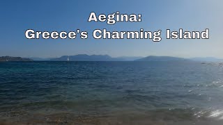 Aegina Greece Walking Tour 4K  UHD Walking Around Greece [upl. by Ring]