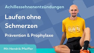 Achillessehnenschmerzen beim Laufen langfristig vermeiden  3 Präventionsmaßnahmen für Läufer [upl. by Robers]