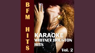 America the Beautiful Originally Performed by Whitney Houston Karaoke Version [upl. by Inalaehak]