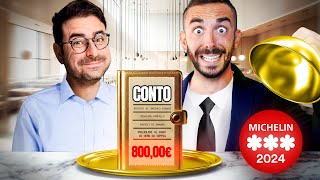 REGALO un PRANZO da 800€ a GiampyTek  3 Stelle Michelin [upl. by Ahab481]