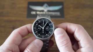 How To Set The Day Date Time IWC IW3707 GST Chronograph Watch OC Watch Company [upl. by Darci]