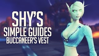 Shys Simple Guides The Buccaneers Vest [upl. by Yarb498]