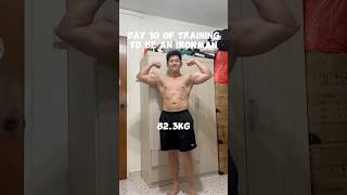 Day 10 of training to be an Ironman viralvideo trending fyp fitness progress workout gym [upl. by Ailiec712]