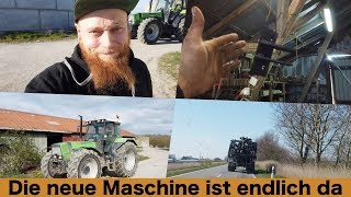 FarmVLOG225  Die neue Maschine ist endlich da [upl. by Grange]