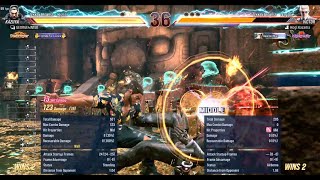 A few neat Kazuya combos amp rounds in Tekken 8 kazuyamishima combos combovideo viral [upl. by Tri]