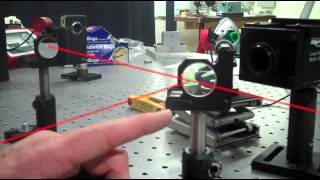 Michelson Interfereomter Alignment SAMPLE [upl. by Mercier994]