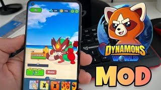 download link dynamons World mod APK Pokemon world mod unlimited coins 1M dynamons dynamonsworld [upl. by Saree]