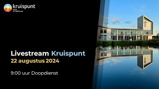 Kruispunt Vathorst 22 september 2024 doopdienst 900u [upl. by Nednarb]