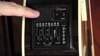 The Takamine CT4B II acoustic guitar preamp  review and user guide [upl. by Adnouqal]