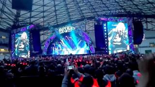 ACDC with Axl Rose live in Marseille  Shoot To Thrill  1352016 [upl. by Atirac]