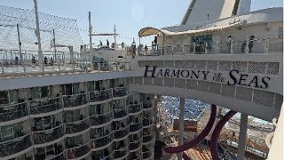 Harmony of the Seas April 2024 Royal Carribean [upl. by Leumel]