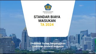 Media Briefing PMK Nomor 49 Tahun 2023 tentang Standar Biaya Masukan Tahun Anggaran 2024 [upl. by Ahsienet]