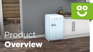 Smeg Fridge FAB10RPB2 Product Overview  aocom [upl. by Warring]