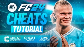 Como INSTALAR o CHEAT ENGINE LIVE EDITOR e CHEAT TABLE no FIFA 24 │ PC [upl. by Arikat960]