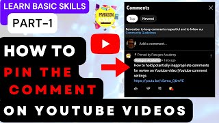 Increase views with Pin the comment on YouTube Videos and Comment hearted [upl. by Fontana227]