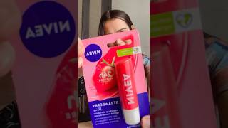 Nivea Lip Balm Review Mini Vlog ❤️ shorts myntrahaul review [upl. by Loredana481]