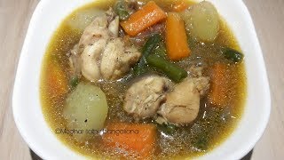 Healthy amp tasty Chicken stew bengali style যা মাত্র কয়েক মিনিটে রান্না হয়ে যায় [upl. by Aysan498]