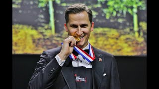 Meilleur sommelier du monde Best sommelier of world  winners final  Raimonds Tomsons from Latvia [upl. by Tarrsus]