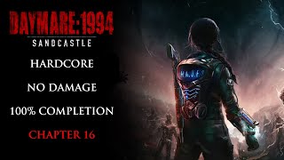 Daymare 1994 Sandcastle  HARDCORENO DAMAGE100 COMPLETION – Chapter 16 CASTLE [upl. by Clarence315]