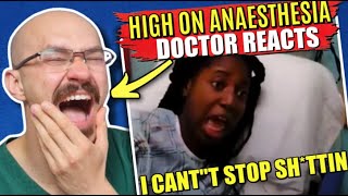 DOCTOR reacts to HILARIOUS ANESTHESIA REACTIONS [upl. by Fina980]