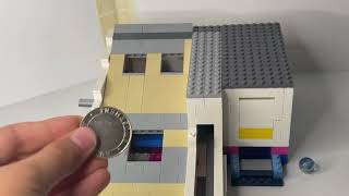 LEGO Skee Ball with Functional Coin Mechanism  My Invention Explained [upl. by Akino]