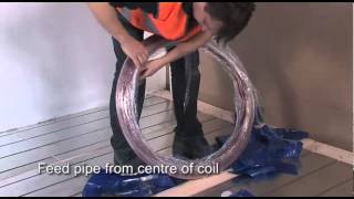 How to install a Hep2O lowbuild system for underfloor heating [upl. by Iral]