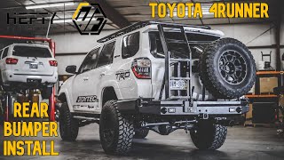 Hefty Fabworks 5th Gen 4Runner Rear Bumper Installation Video [upl. by Swiercz]