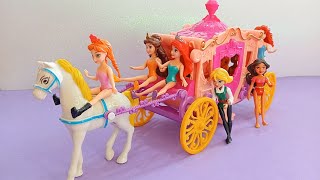 ASMR 5 MYSTERY SURPRISES Disney Princess Miniature Dolls Satisfying Unboxing NO Talking Video DIY [upl. by Atikehs]