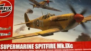 Airfix 172 Spitfire Mk IXc  2 Seater Trainer Conversion Part 2 [upl. by Hasen]