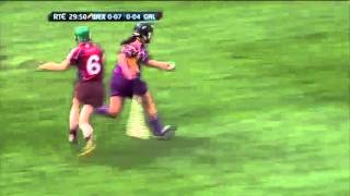 Camogie All Ireland Final 2010  Katrina Parrock Goal [upl. by Beeck249]