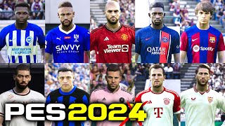 PES 2021 actualizado al 20232024  OPTION FILE PS4  PS5  PC  TUTORIAL [upl. by Aiuqes]