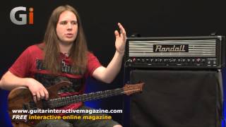 Randall Thrasher Amp Review With Doug Cartwright  Guitar Interactive Magazine Issue 27 [upl. by Kasevich]