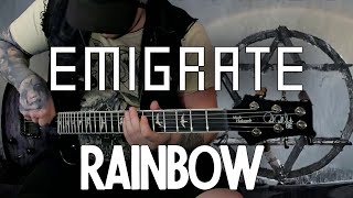 What an AMAZING SONG EMIGRATE  Rainbow GUITAR COVER shorts [upl. by Stacee423]