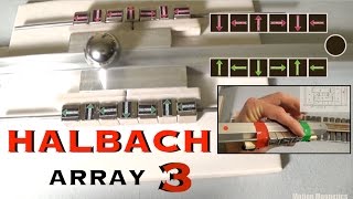 Experimenting with the Halbach Array Part 03 [upl. by Ahsien]