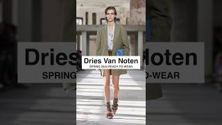 Dries Van Noten Spring 2024 Ready to Wear  Fashion Trend [upl. by Pippo]